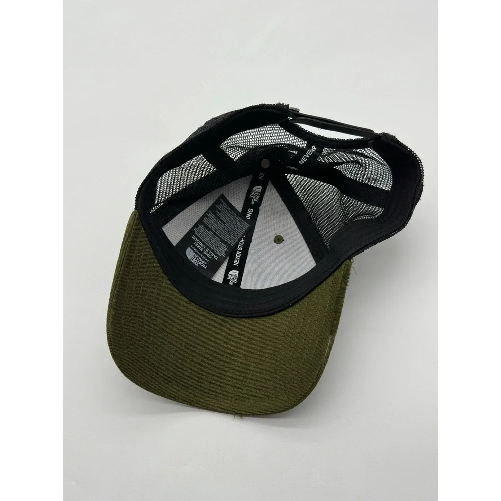 THE NORTH FACE TRUCKER HAT GREEN / BLACK CBT518448‎